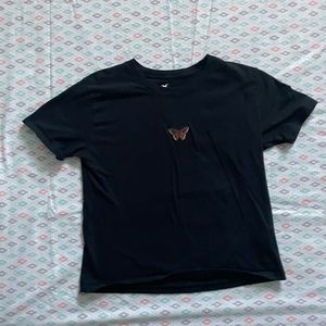 Black Simple Hollister Tee!